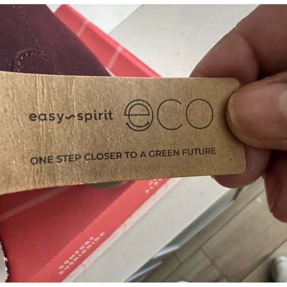 Easy Spirit Sphere3 Womens Sneakers 9M Dark Red Flexible Sole Eco-Friendly - Picture 5 of 9